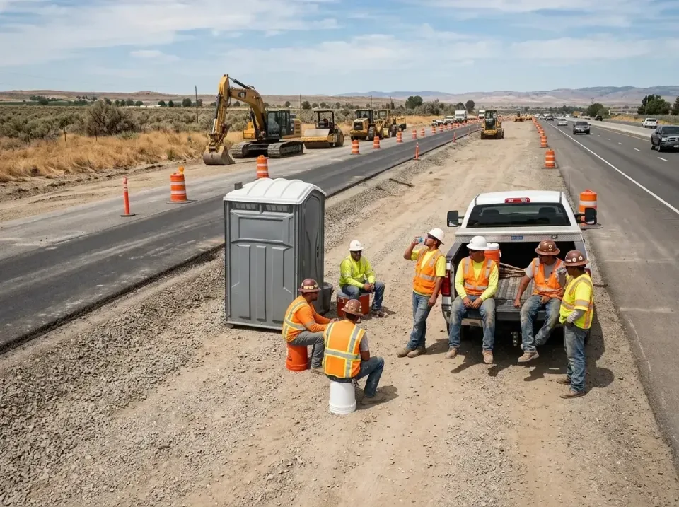 highway-road-construction-crew-007 — frequently asked questions, Porta Potty and Restroom Rentals in Pine Ridge, PA
